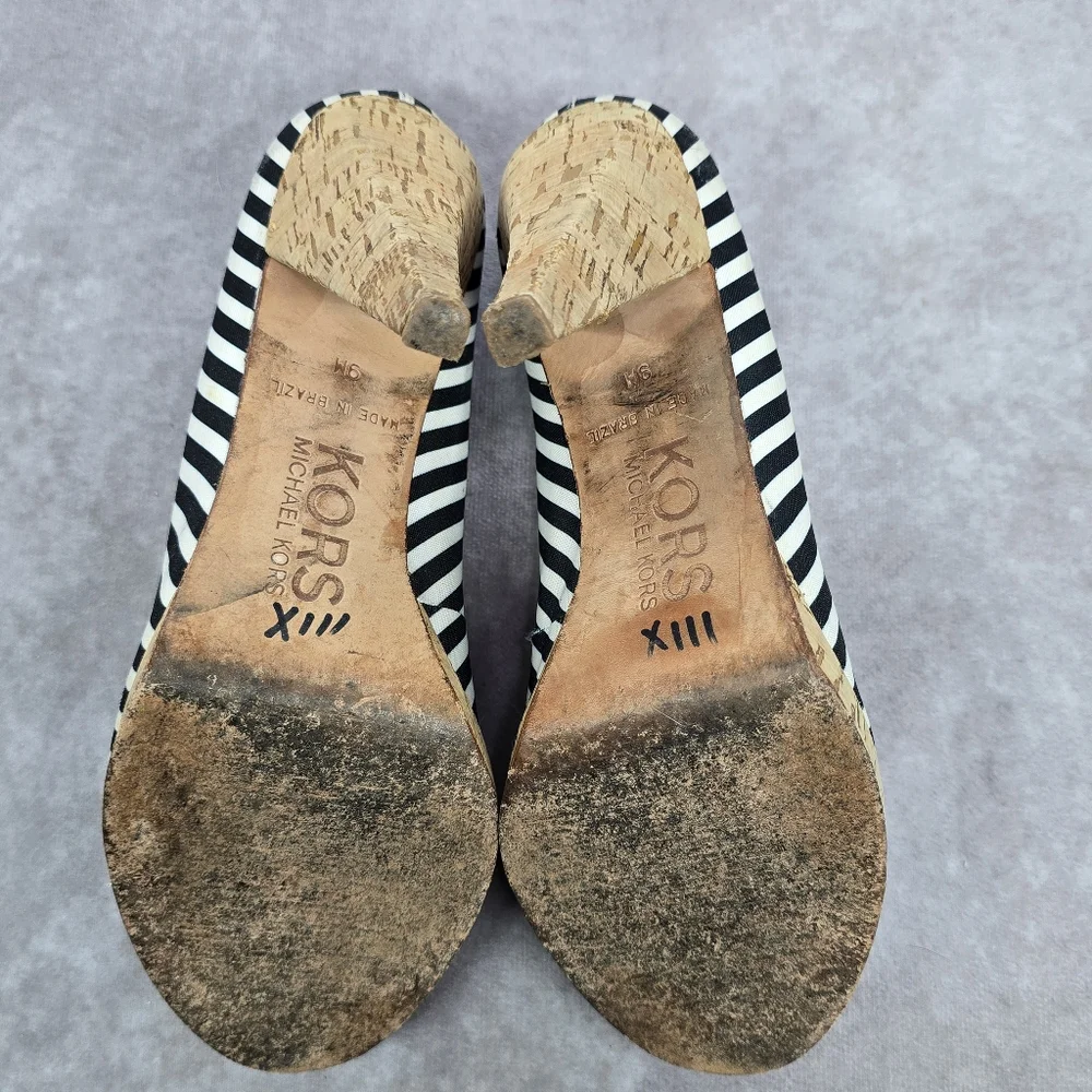 Kors Michael Kors Peep Toe Cork Heels